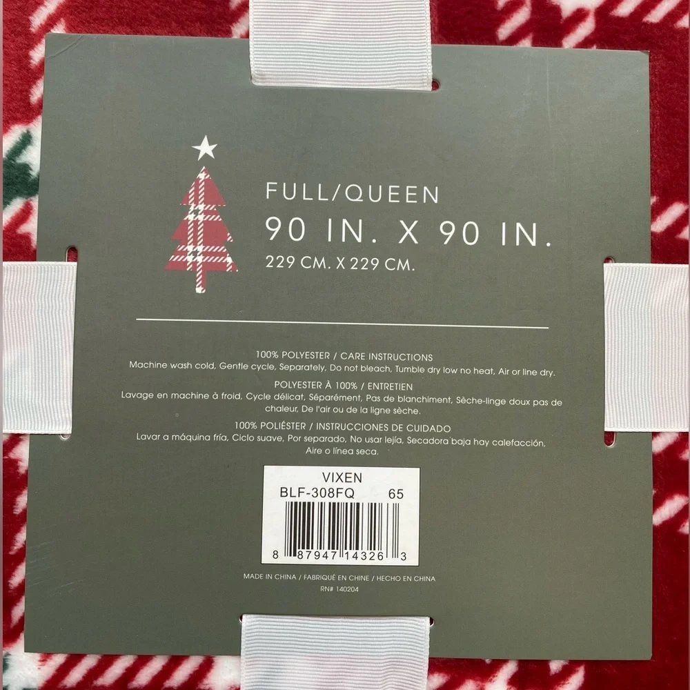 Very Merry Collection christmas blanket